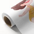 Nursery Wall Art – Whimsical Snorkeling Girl Illustration Print