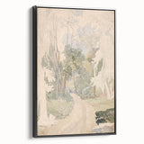 A Road Through a Wood - Romanticism Landscape Art Print