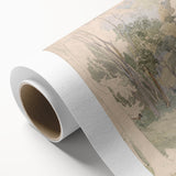 A Road Through a Wood - Romanticism Landscape Art Print