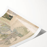 A Road Through a Wood - Romanticism Landscape Art Print