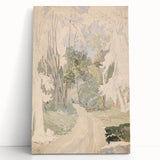 A Road Through a Wood - Romanticism Landscape Art Print