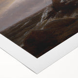 After the Storm by Caspar David Friedrich - Romanticism Art Print