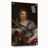 Baroque Art - Graceful Portrait of Divine Elegance