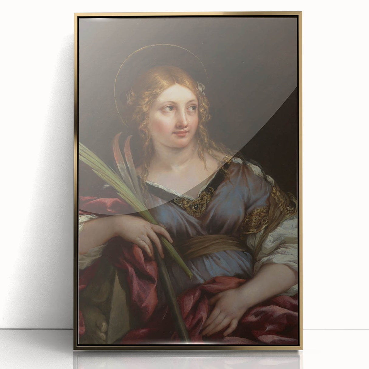 Baroque Art - Graceful Portrait of Divine Elegance