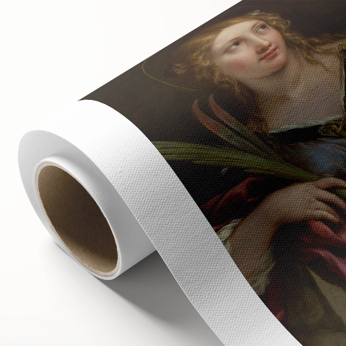 Baroque Art - Graceful Portrait of Divine Elegance