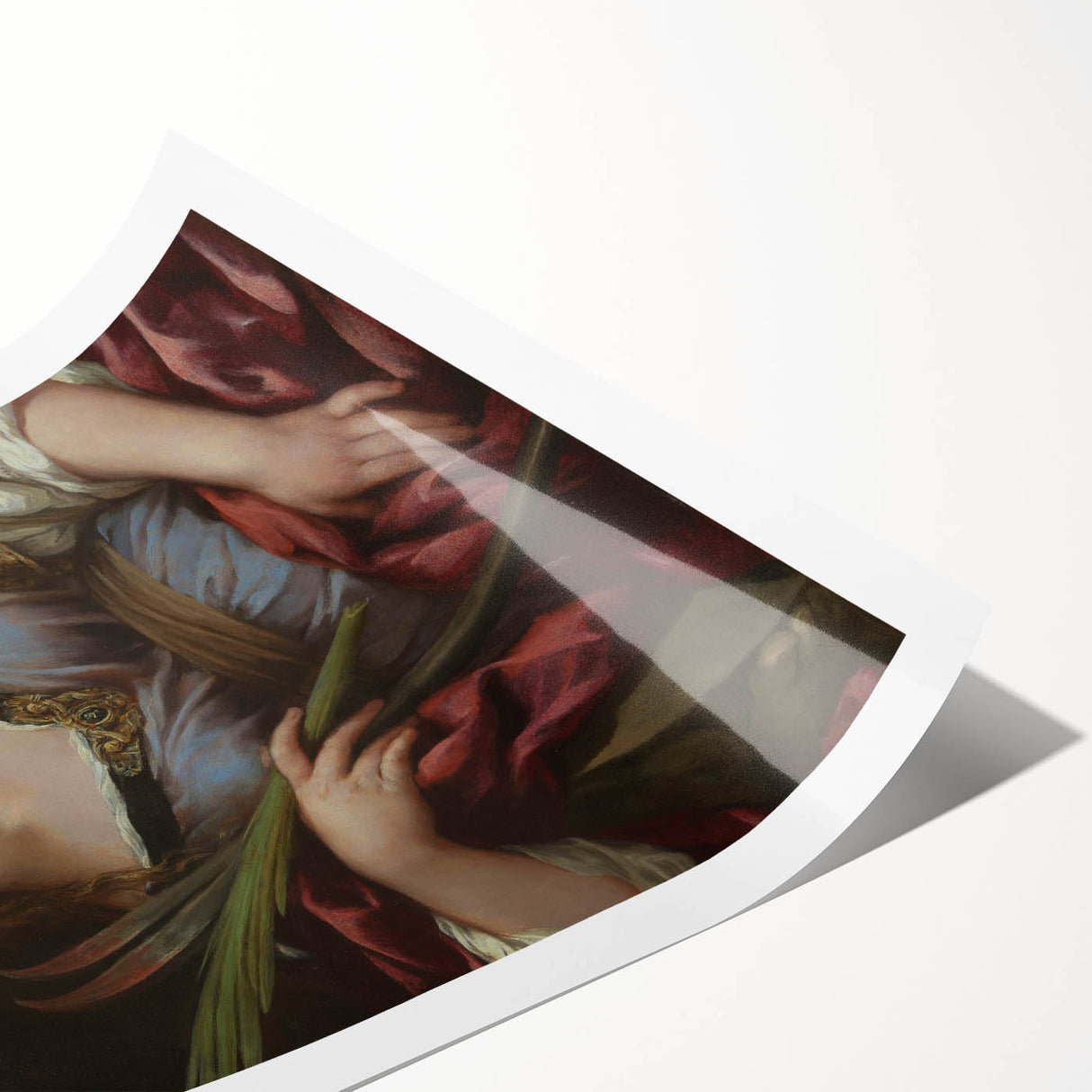 Baroque Art - Graceful Portrait of Divine Elegance