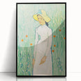 Impressionist Art Print - Girl in White by Vincent van Gogh - Van Gogh Wall Art