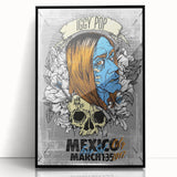 Iggy Pop Retro Wall Art – Vintage Mexico City Concert 2017 Print