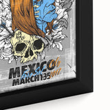 Iggy Pop Retro Wall Art – Vintage Mexico City Concert 2017 Print