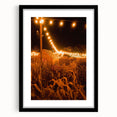 Extra large abstract art print featuring colorful, textured fall imagery on a framed black canvas.