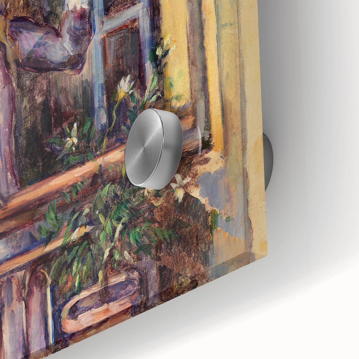 Impressionist Art Print - Girl with Birdcage by Paul Cézanne - Cézanne Wall Art