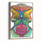 Iron Butterfly Retro Wall Art – Vintage Psychedelic Concert Print