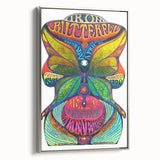 Iron Butterfly Retro Wall Art – Vintage Psychedelic Concert Print