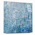 Abstract acrylic glass artwork displaying vibrant splatter patterns in assorted colors, showcased from a side view with decorative pins for mounting. This piece adds a modern touch to any decor, enhancing visual interest in contemporary spaces.