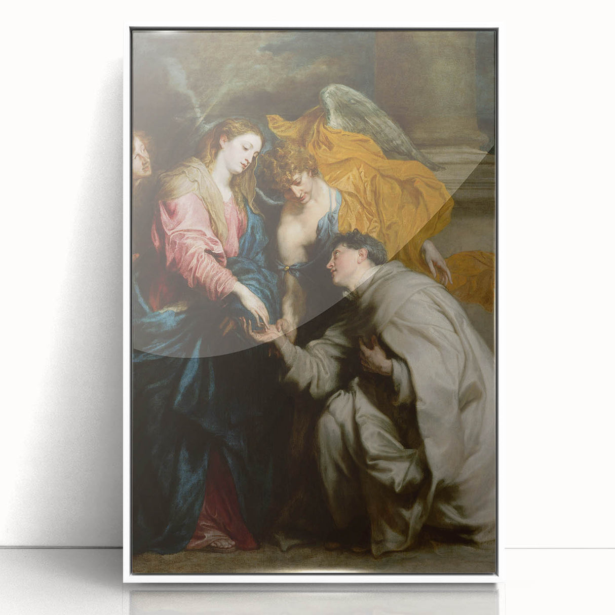 Baroque Art Floral Still Life - Classic Antique Print