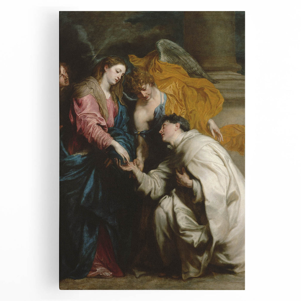 Baroque Art Floral Still Life - Classic Antique Print