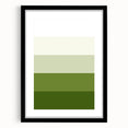 St. Patrick’s Day Wall Art - Minimalist Irish Green Gradient Print