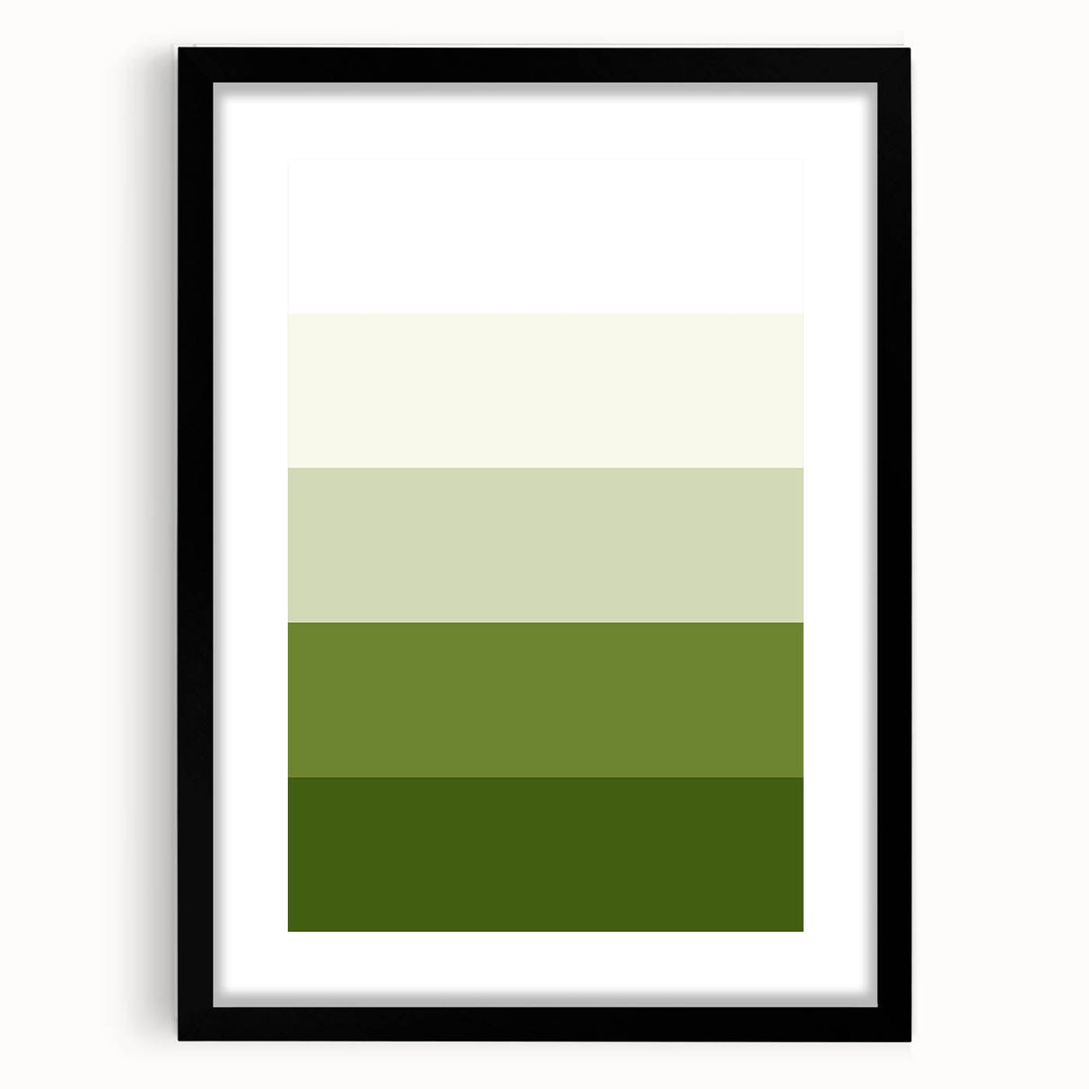 St. Patrick’s Day Wall Art - Minimalist Irish Green Gradient Print