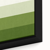St. Patrick’s Day Wall Art - Minimalist Irish Green Gradient Print