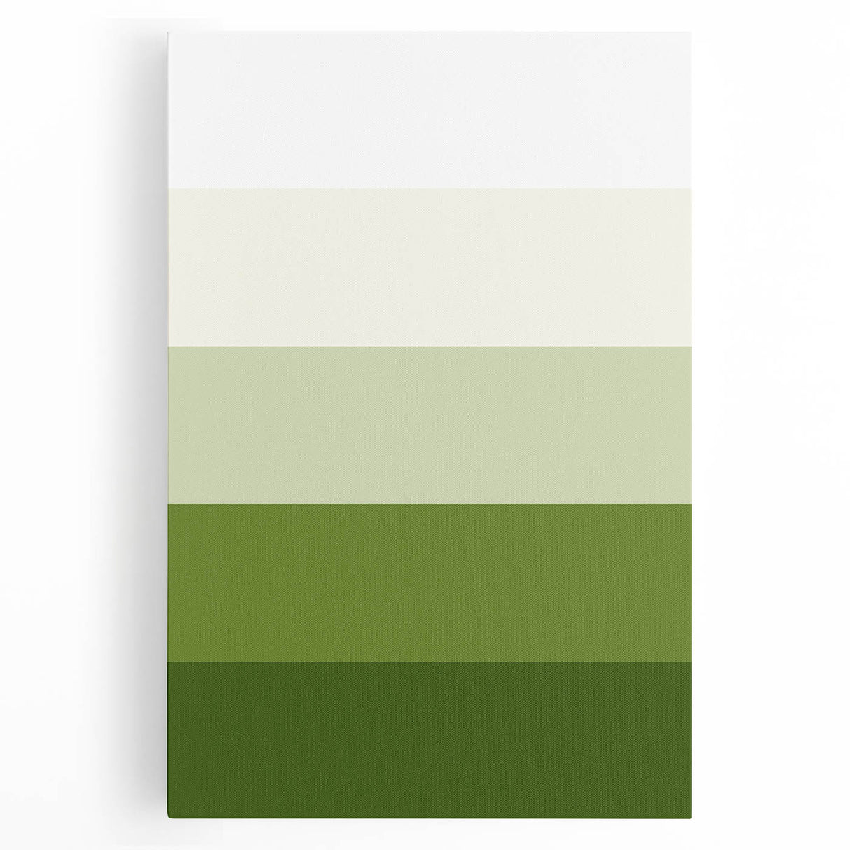 St. Patrick’s Day Wall Art - Minimalist Irish Green Gradient Print