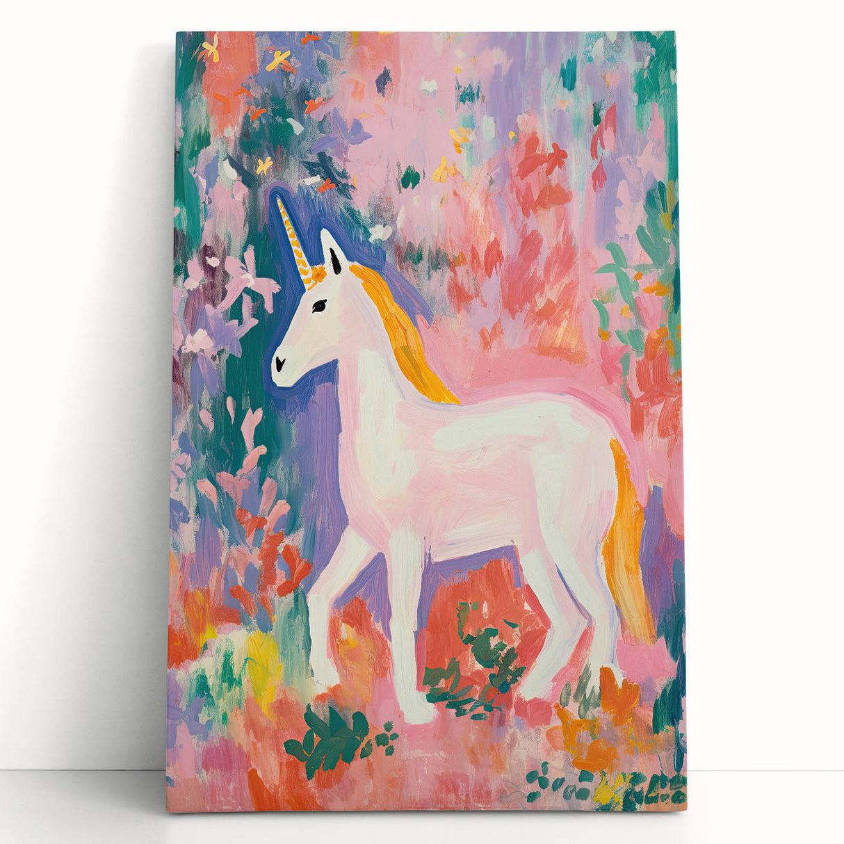 Magical Unicorn Nursery Wall Art – Acrylic Glass Art for Kids