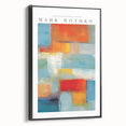 Black and white landscape art painting on framed canvas, featuring a minimalist style, ideal for bedroom wall decor.