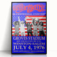 Aerosmith Bi-Centennial Concert Retro Wall Art – Vintage Poster Print