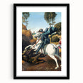 Renaissance Art Prints: Raphael's Saint George and the Dragon Decor
