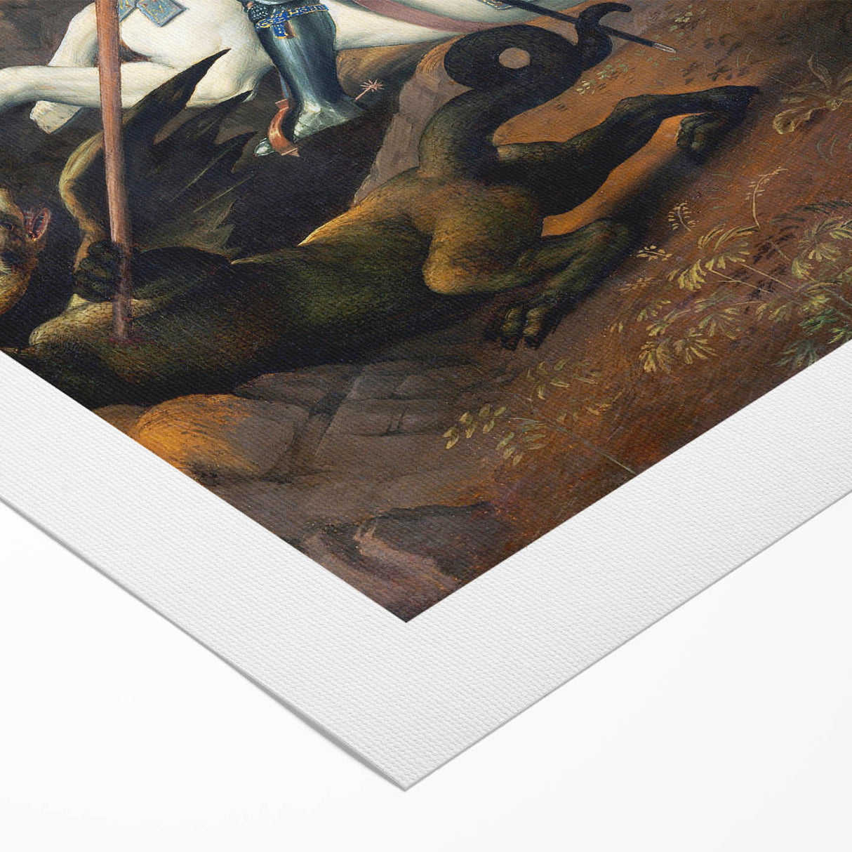 Renaissance Art Prints: Raphael's Saint George and the Dragon Decor