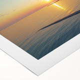 Art deco poster featuring a scenic view of an Azerbaijani landscape, in muted earth tones on rolled canvas.