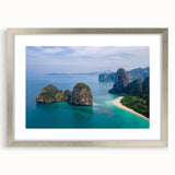 Textured art print of abstract scenery in muted earth tones on a framed canvas, ideal for bedroom wall decor.