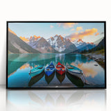 Large abstract wall art of Alberta, Canada, in muted earth tones on a framed acrylic panel, suitable for modern home decor.