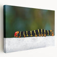 Large canvas print of a Caribbean Martinique scenery in vivid blue and green tones, ideal for kitchen wall art.