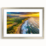 Textured abstract art print featuring muted earth tones on a framed canvas, ideal for bedroom wall decor.