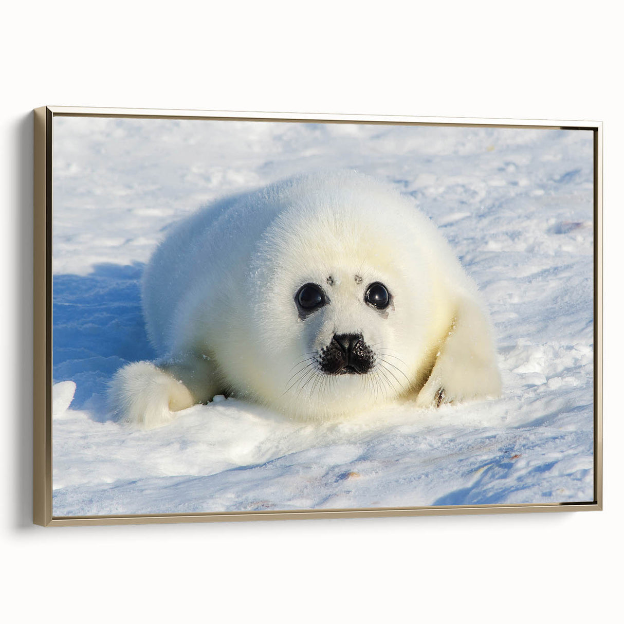 Framed canvas depicting a vintage-style Greenland landscape in muted green and black tones, ideal for bedroom wall art.