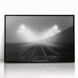 Large abstract wall art depicting a European scenery in Latvia, using muted earth tones on a framed acrylic.