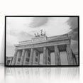 Large abstract wall art of the Vatican scenery in muted earth tones on a framed acrylic, ideal for living room decor.