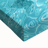 Black and white landscape art painting of Cancun on a large stretched canvas, suitable for bedroom wall decor.