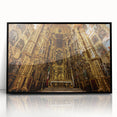 Large abstract wall art of Mexico City in muted earth tones on a framed acrylic panel, suitable for modern living room decor.