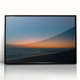 Large abstract wall art depicting a Yucatan scenery in muted earth tones on a framed acrylic.