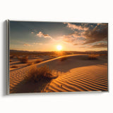 Landscape art painting of Dubai skyline in colorful hues on a framed canvas, ideal for living room decor.