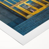Art deco poster featuring Alabama scenery in muted earth tones on rolled canvas, ideal for dining room wall art.