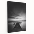 Delaware landscape on large stretched canvas with soft green and blue tones, suitable for kitchen wall art.