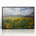 Large abstract wall art featuring a Maui, Hawaii scenery in muted earth tones on a framed acrylic.