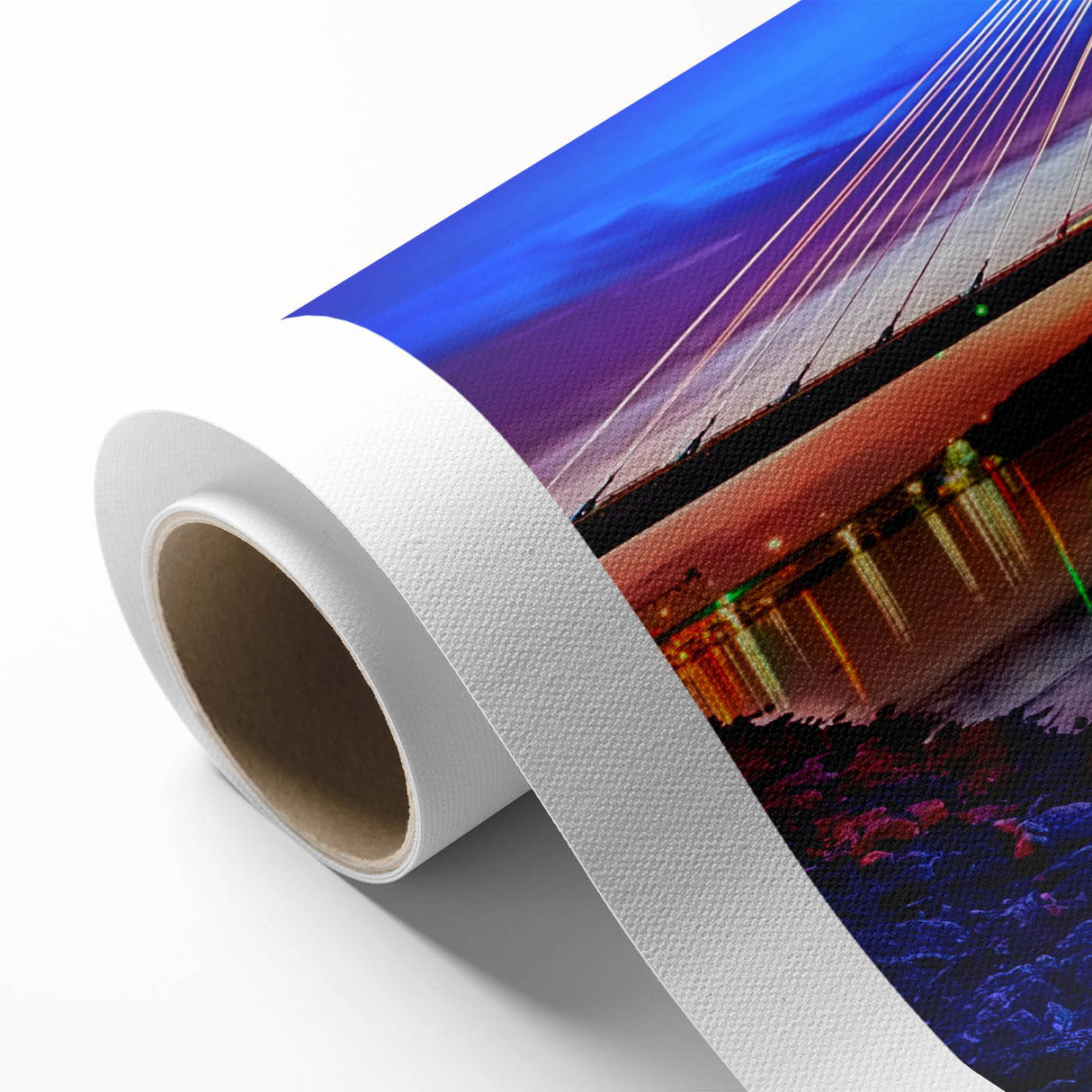 Art Deco style poster of Kansas scenery with pastel colors on rolled canvas, ideal for nursery wall art.