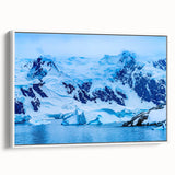 Vintage poster art of Charlotte skyline in colorful hues on a large framed canvas, ideal for living room decor.