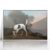 Foxhound by George Stubbs - Romanticism Animal Art Print