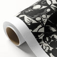 Dynamic Black & White Expressionist Wall Art - Abstract Animal Design