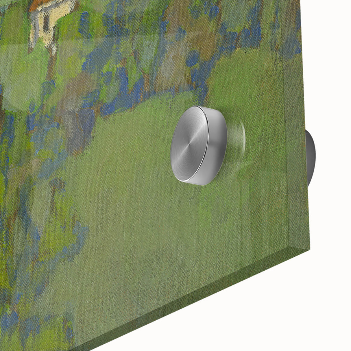 Expressionist Countryside Landscape Wall Art - Vibrant Scenic Design
