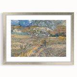 Landscape at Saint-Rémy by Van Gogh: Vibrant Impressionist Wall Art Print